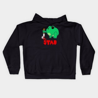 Stab Frog Kids Hoodie